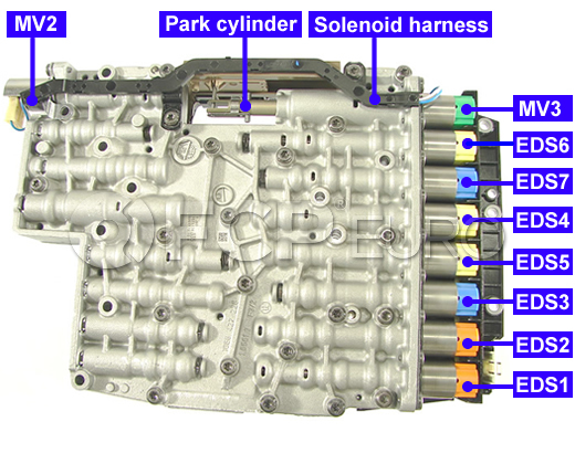 Mechatronic Solenoid Kit (6HP21 6HP28) - ZF 1068298047 ... 1990 bmw 525i engine diagram 