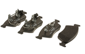 Audi VW Brake Pad Set - Textar 4E0698151J