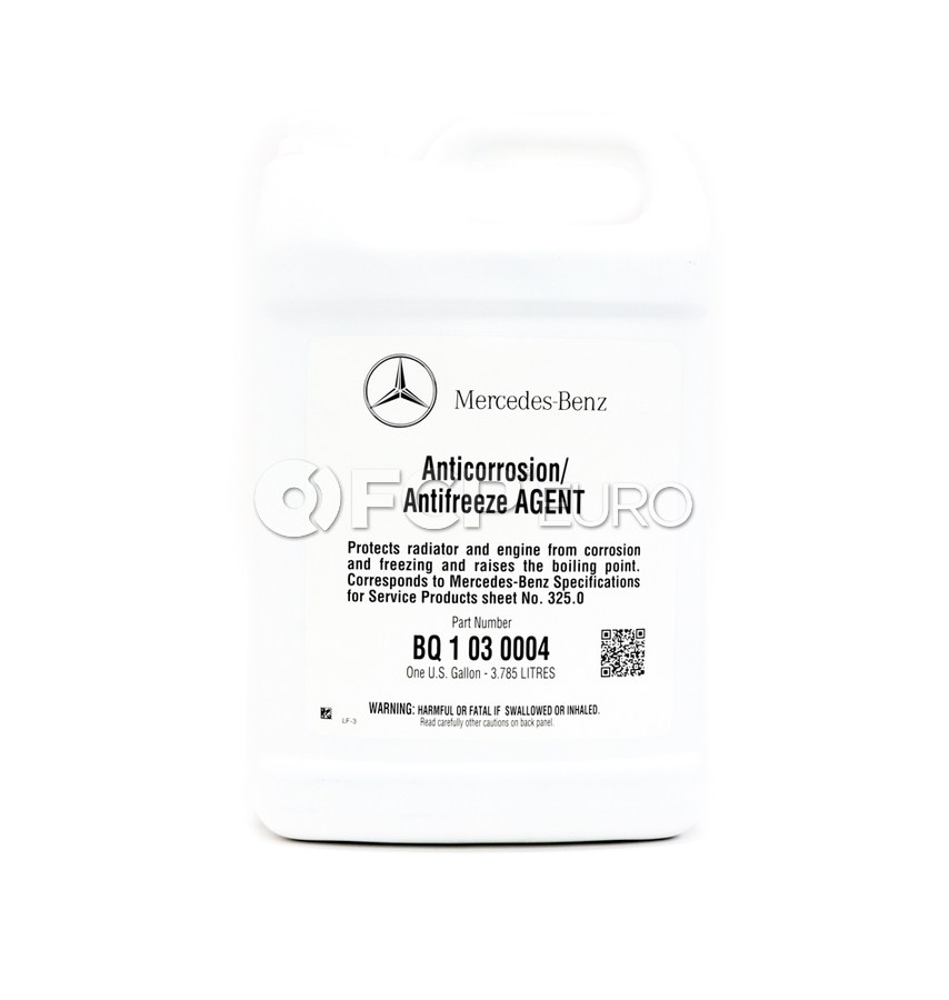 Mercedes Coolant 1 Gallon Genuine Mercedes Q1030004