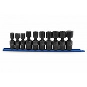 10 Pc. 1/2" Drive 6 Point Standard Impact Metric Socket Set - Gearwrench 84979
