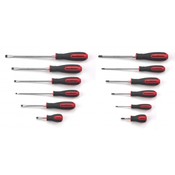 12 Pc. Phillips/Slotted Dual Material Screwdriver Set - Gearwrench 80051
