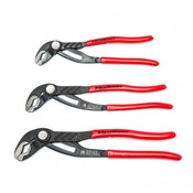 3 Pc. Push Button Tongue and Groove Plier Set - Gearwrench 82118