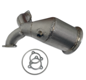 Audi Stainless Steel Racing Catalyst - 034Motorsport 0341054045